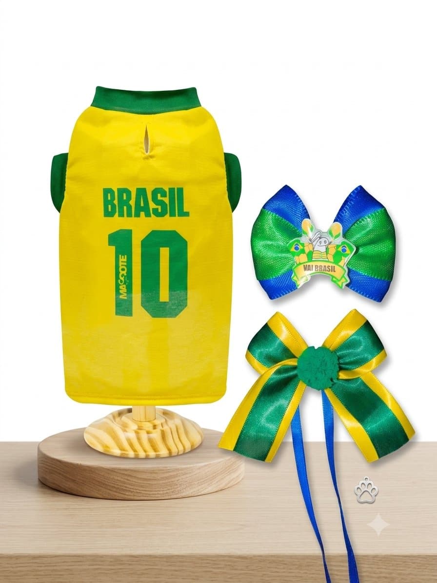 Kit Copa do Mundo para Pets